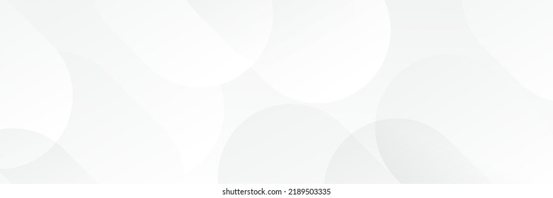 Abstract white Geometric banner design background.