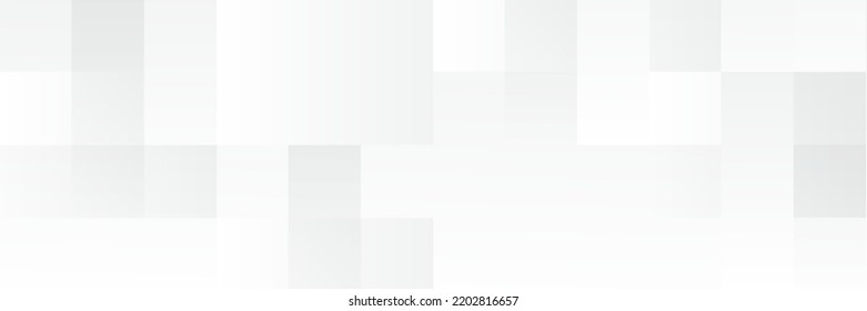 Abstract white Geometric banner design background.