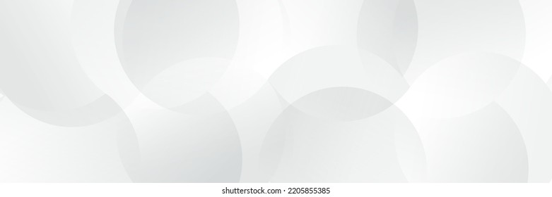 Abstract white Geometric banner design background.