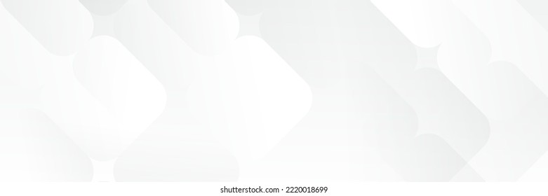 Abstrakter weißer geometrischer Bannerdesign-Hintergrund.