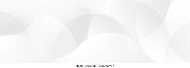 Abstract white Geometric banner design background.