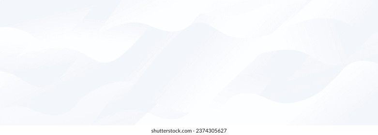 Abstract white Geometric banner design background.