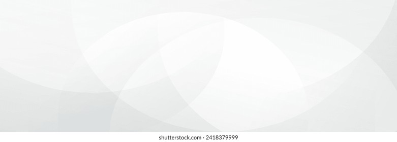 Abstract white Geometric banner design background.
