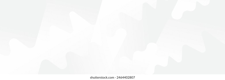 Abstract white Geometric banner design background.