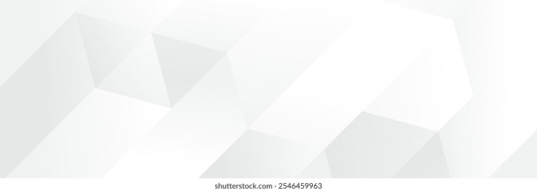 Fondo de diseño de Anuncio geométrico blanco Abstractas.