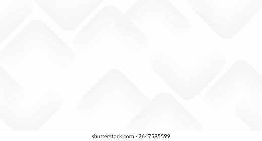 Abstract white Geometric banner design background.