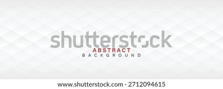 Abstract white geometric diamond pattern background with soft gradient shapes, clean minimal polygon texture design for corporate templates, website headers, banners, presentations and modern graphic