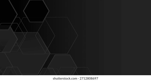 Abstract white geometric hexagon background. Vector illustration