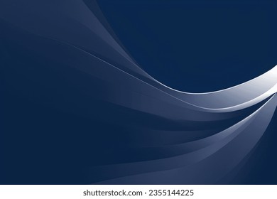 Abstract white geometric. Isolate on blue background. Vector illustration.
