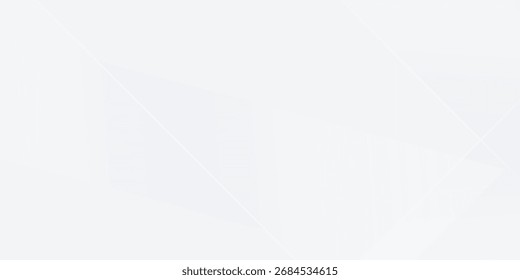 Abstract White Geometric Polygon Background with Gradient