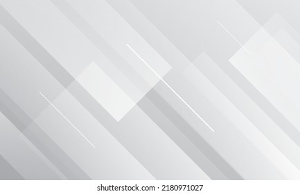 Abstract White Geometric Shape Background Vector Stock Vector (Royalty ...