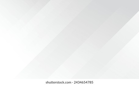 Abstract white geometric shape futuristic background. Modern concept for graphic design, background, poster, Vector illustration