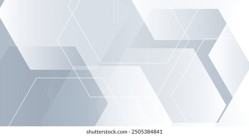 Abstractas fondo futurista de forma geométrica blanca. Vector Eps10