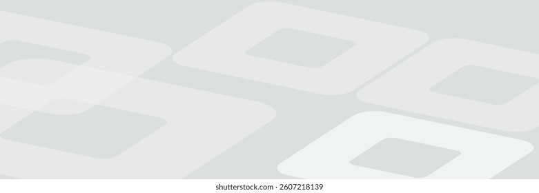 Abstract white geometric shape overlay background. Square shapes elements. Modern futuristic graphic. Suit for banner, brochure, presentation, business, cover, poster, flyer, website