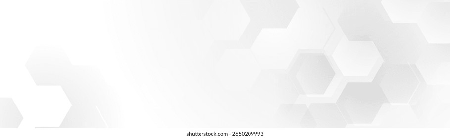 Fondo de concepto de alta tecnología digital de tecnología de forma geométrica blanca Abstractas. Espacio para el texto