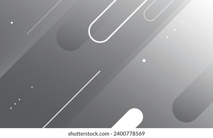 Resumen de fondo de formas geométricas blancas. Vector Eps10