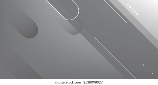 Fondo de Formas geométricas blancas Abstractas. Vector Eps10