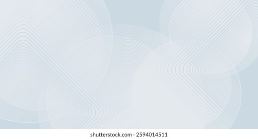 Abstract white geometric shapes background. Modern square lines pattern. Minimal geometric design. Futuristic concept. Suitable for posters, banners, brochures, covers, presentations, websites, vector