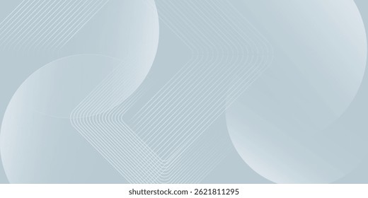 Abstract white geometric shapes background. Modern square lines pattern. Minimal geometric design. Futuristic concept. Suitable for posters, banners, brochures, covers, presentations, websites, vector