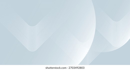 Abstrakte weiße geometrische Formen Hintergrund. Modernes quadratisches Linienmuster. Minimales geometrisches Design. Futuristisches Konzept. Geeignet für Poster, Banner, Broschüren, Cover, Präsentationen, Websites,