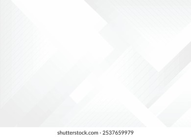Abstract white geometric square shape with futuristic technology digital hi-tech concept background. Vector illustration