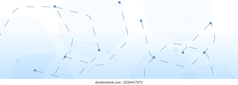 Abstract white Geometric technology network connect design background.

