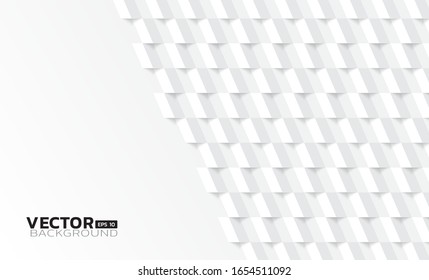 Fondo de textura geométrica abstracta, Diseño cuadrado moderno, estilo de arte de papel 3d, ilustración vectorial