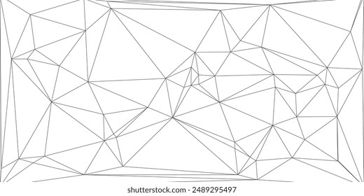 Abstract white geometric triangle background. Vector Illustration.