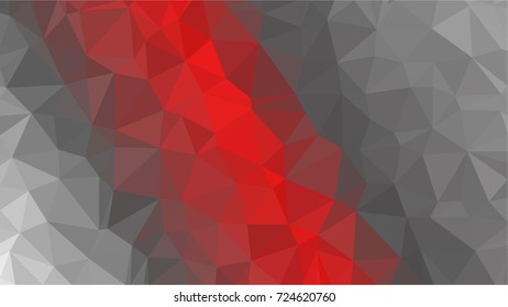Abstract white geometric vector background with triangles. Polygon triangle pattern.