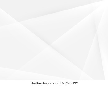 Abstract white geometrical background design