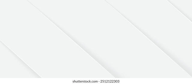 Abstract white glowing geometric lines on gray background. Futuristic technology concept. Modern shiny white circle lines pattern. 