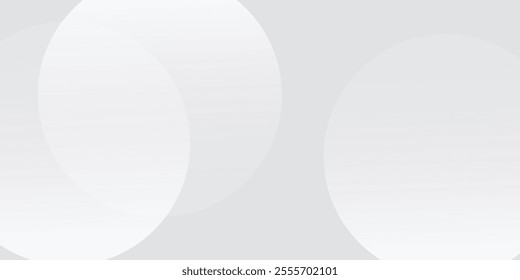 Abstract white glowing geometric lines on gray background. Modern shiny blue circle lines pattern. vektor