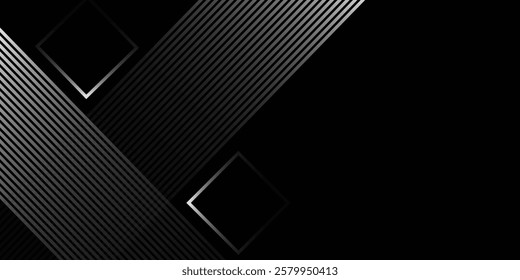 Abstract white glowing geometric lines on dark white background. Modern shiny blue circle lines pattern. Futuristic technology concept. Suit for cover, poster,