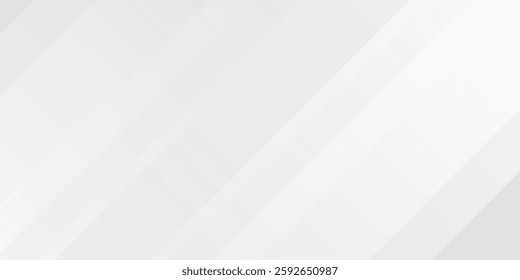 Abstract white glowing geometric lines on gray background. Modern shiny blue circle lines pattern. Futuristic technology concept.