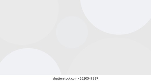 Abstract white glowing geometric lines on gray background. Modern shiny blue circle simple art design eps 10