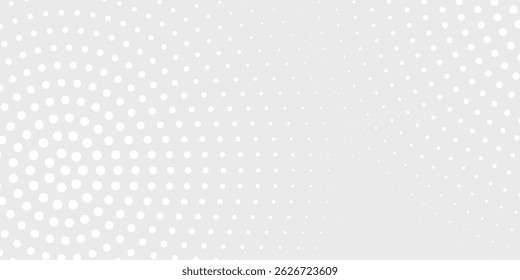 Abstract white glowing geometric lines on gray background. Modern shiny blue circle lines pattern. simple art
