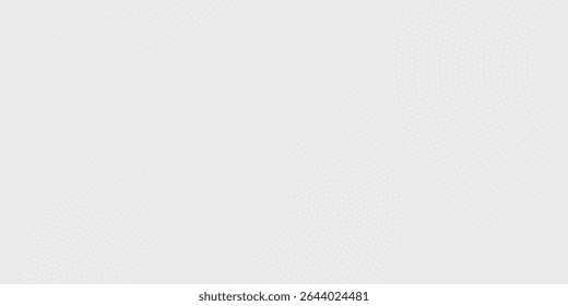 Abstract white glowing geometric lines on gray background. Modern element, shiny blue circle lines pattern. good simple art nice