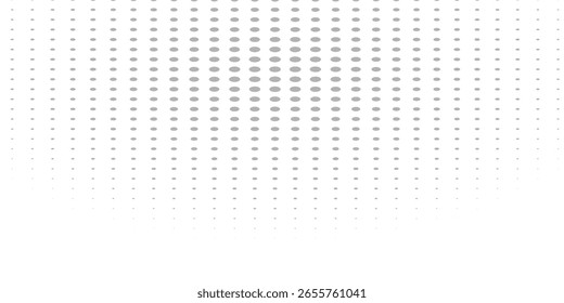 Linhas geométricas brilhantes em branco abstrato sobre fundo cinza. Padrão moderno de linhas de círculo azul brilhante. Conceito de tecnologia futurista. Terno para capa, cartaz, banner, brochura, cabeçalho, vetor de site