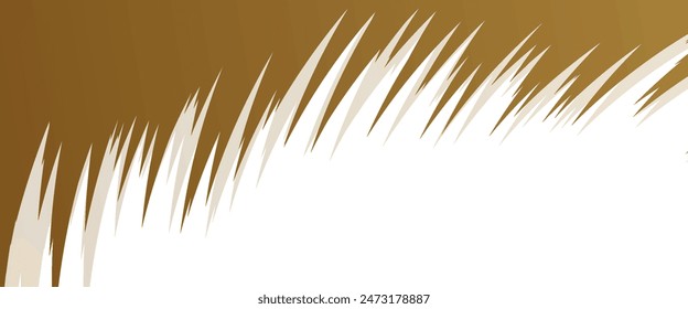 Abstract White and Gold Brush Texture Background with Halftone Effect. Brushstroke Illustration for Banners, Posters or Sports.