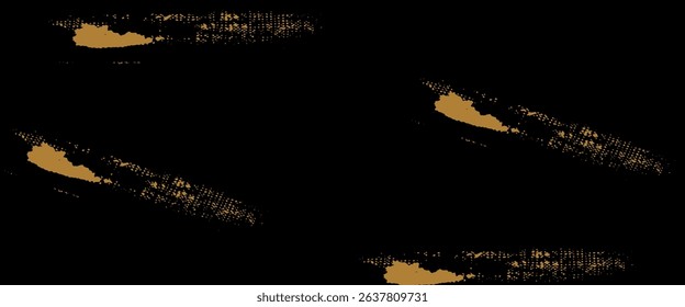 Abstract White and Gold Brush Texture Background with Halftone Effect. Brushstroke Illustration for Banners, Posters or Sports.
