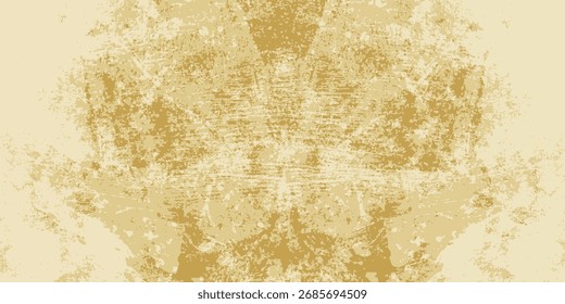 Fondo Abstractas de textura de pincel blanco y dorado con efecto semitono. Ilustración de carrera de pincel para Anuncio, póster o deportes.