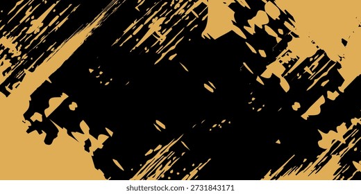 Abstract White and Gold Brush Texture Background with Halftone Effect. vector, design, modern