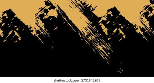 Abstract White and Gold Brush Texture Background with Halftone Effect. vector, design, modern art simple noise