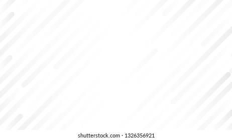 Abstract white gradation stripe line background, Monochrome elegant geometric backdrop, Vector illustration
