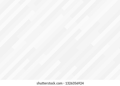 Abstract white gradation stripe line background, Monochrome elegant geometric backdrop, Vector illustration