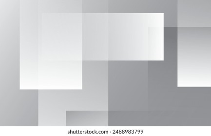 Abstract white gradient background. Eps10 vector