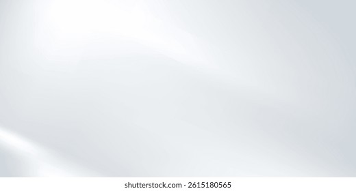 Abstract white gradient background texture, grey scene smoke or fog pattern. Cloud mood. Nature concept. vector illustration