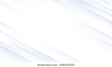 abstract white gradient color background with curve and swirl lines 