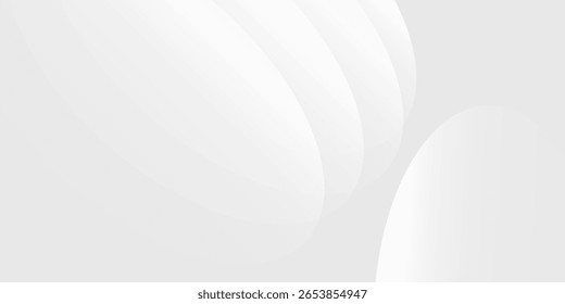 fundo de cor de gradiente branco abstrato com curva e decoração de linhas de redemoinho