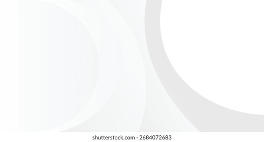 Fondo blanco abstracto del color del gradiente con la curva y la decoración de las líneas del remolino